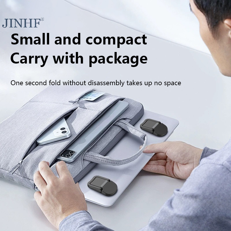 JINHF 1 Chân Di Động Cho Pro Huawei Notebook Nhôm Đế Hỗ Trợ Dụng Cụ Laptop Đứng Tản Nhiệt Cho Bàn Phím Giá Đỡ HOT