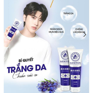Sữa Rửa Mặt Kích Trắng Collagen Yến Tươi, Sữa Rửa Mặt Trắng Da Làm Sạch Sâu Giảm Mụn Kiểm Soát Dầu Nhờn 110g