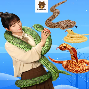 Búp Bê Rắn Python Sang Trọng Đồ Chơi Mô Phỏng Rắn Mềm Làm Đầy Động Vật Gối Rắn Dễ Thương Cho Trẻ Em Quà Tặng Sinh Nhật, Trang Trí Nhà Cửa, Quà Tặng Năm Mới