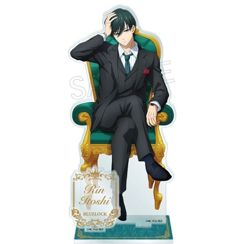 Mô hình Standee Blue Lock Isagi Nagi Meguru Chigiri Reo Sae Itoshi Rin Baro 27 Phụ kiện trang trí để bàn góc học tập
