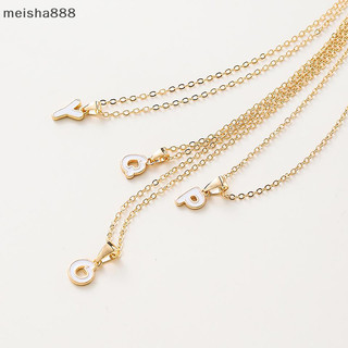 Meisha888 Thời Trang Cá Tính 26 Ban Đầu Vòng Cổ Quyến Rũ Dành Cho Nữ Thiết Kế Cao Cấp Tên Vòng Cổ Nữ Trang Sức Quà Tặng