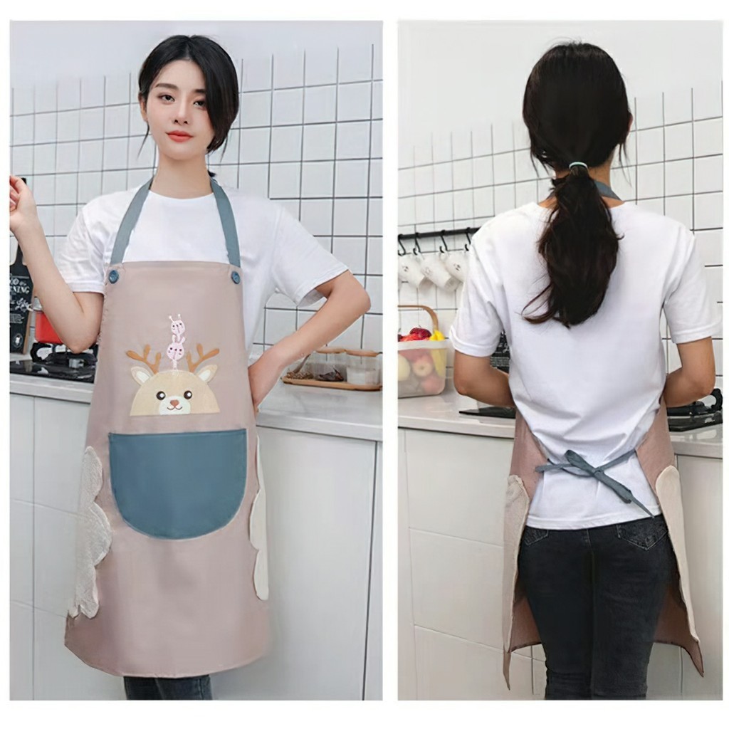 Tạp Dề cao cấp không thấm nước, thấm dầu mỡ FETA