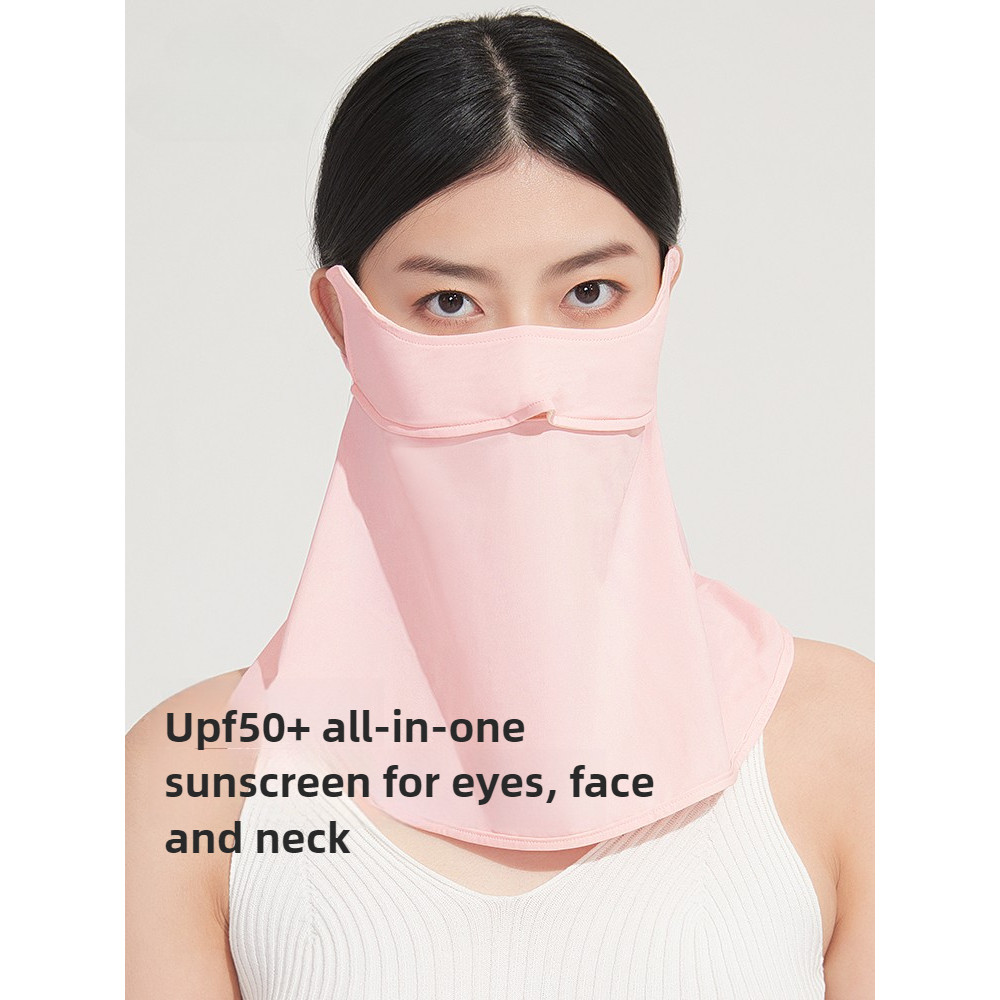 Ảnh Mặt nạ chống nắng cổ CAMEL CROWN Mặt nạ chống nắng toàn diện chống tia cực tím dành cho nữ 2
