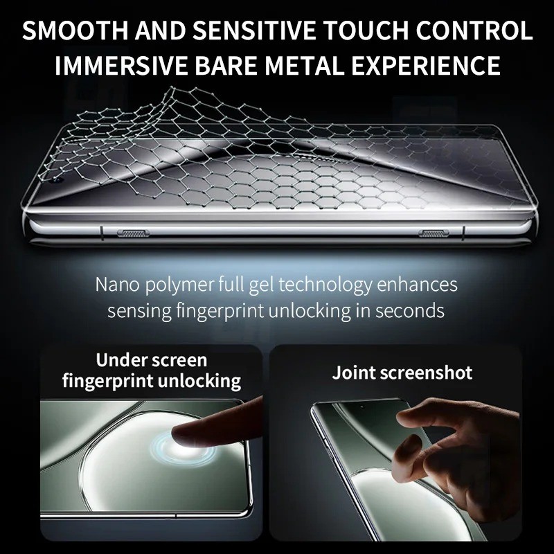 Dành Cho Realme GT Neo 7 6 6T 5 3T 3 2T 2 Pro Racing Explorer Master Flash 240W SE 5G 3 Cái 2000D HD Phim Hydrogel Mềm Trong Suốt Chống Ánh Sáng Xanh Bảo Vệ Màn Hình Điện Thoại Chống Cháy Nổ