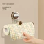 Móc treo khăn giấy DAYBREAK, Giá đỡ giấy cuộn cốc hút treo tường, Giá đỡ cuộn khăn giấy kim loại có thể tháo rời di động Trang trí nội thất