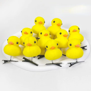 Bộ 5 Bộ Kẹp Tóc Vịt Vàng Nhỏ Kẹp Tóc Trẻ Em Kẹp Tóc Phụ Kiện Tóc Nổ Kẹp Tóc Trẻ Em Vịt Dễ Thương Kẹp Tóc Cô Gái Nhỏ Đầu Trước Nổ Kẹp Bên Kẹp Tóc Gãy Kẹp Tóc Mũ Đội Đầu Mỏ Vịt Kẹp