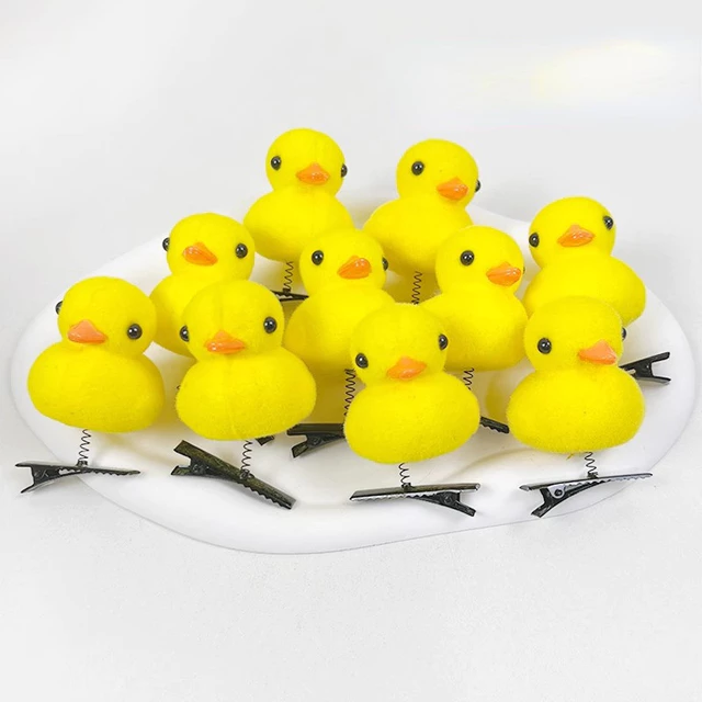 Bộ 5 Bộ Kẹp Tóc Vịt Vàng Nhỏ Kẹp Tóc Trẻ Em Kẹp Tóc Phụ Kiện Tóc Nổ Kẹp Tóc Trẻ Em Vịt Dễ Thương Kẹp Tóc Cô Gái Nhỏ Đầu Trước Nổ Kẹp Bên Kẹp Tóc Gãy Kẹp Tóc Mũ Đội Đầu Mỏ Vịt Kẹp