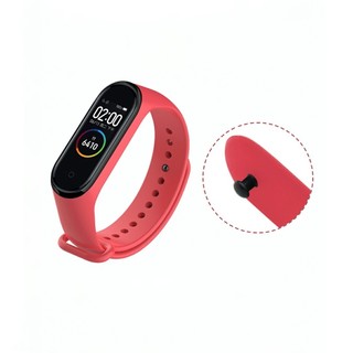 Dây đeo cao su Mi band 3/4/5/6 - dây đeo thay thế miband 3/4/5/6 cao su chính hãng FETA