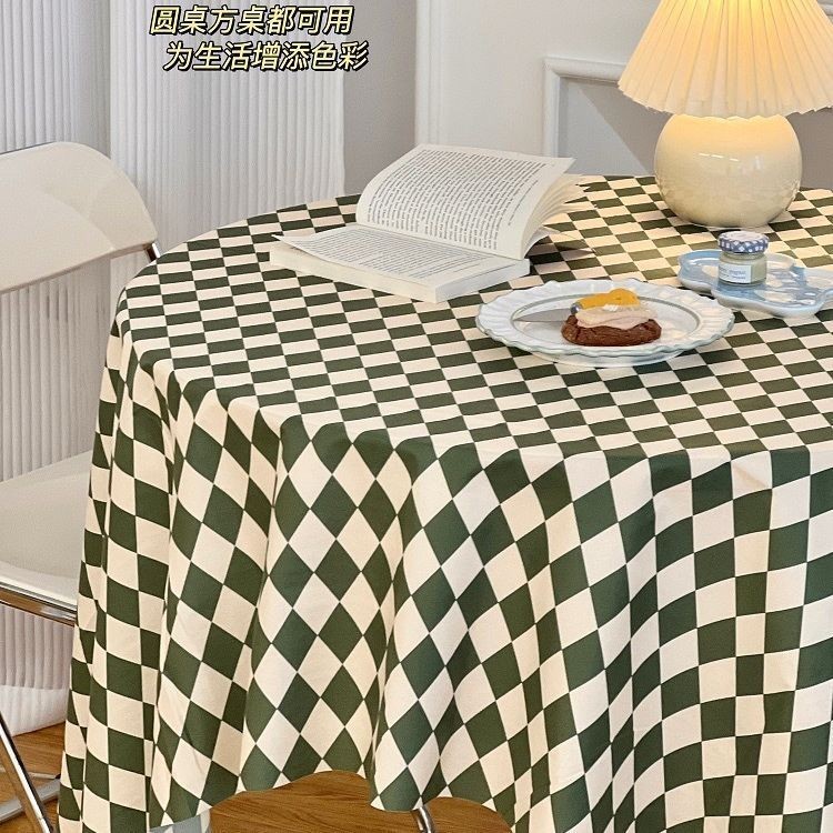 Khăn Trải Bàn Vải Cotton Kẻ Caro Đủ Màu Decor Trang Trí Bàn Học RECO ...