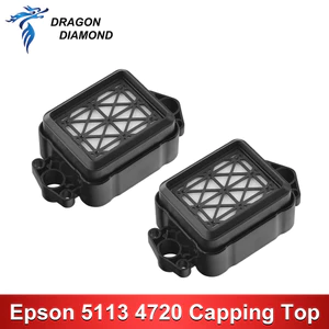 DRAGON DIAMOND 1 Chiếc Nắp Trạm Cho Epson 5113 4720 EPS3200 5210 Đầu In Đầu In Nắp Trạm Nắp Cho Máy In Phun Máy Vẽ Phụ Kiện