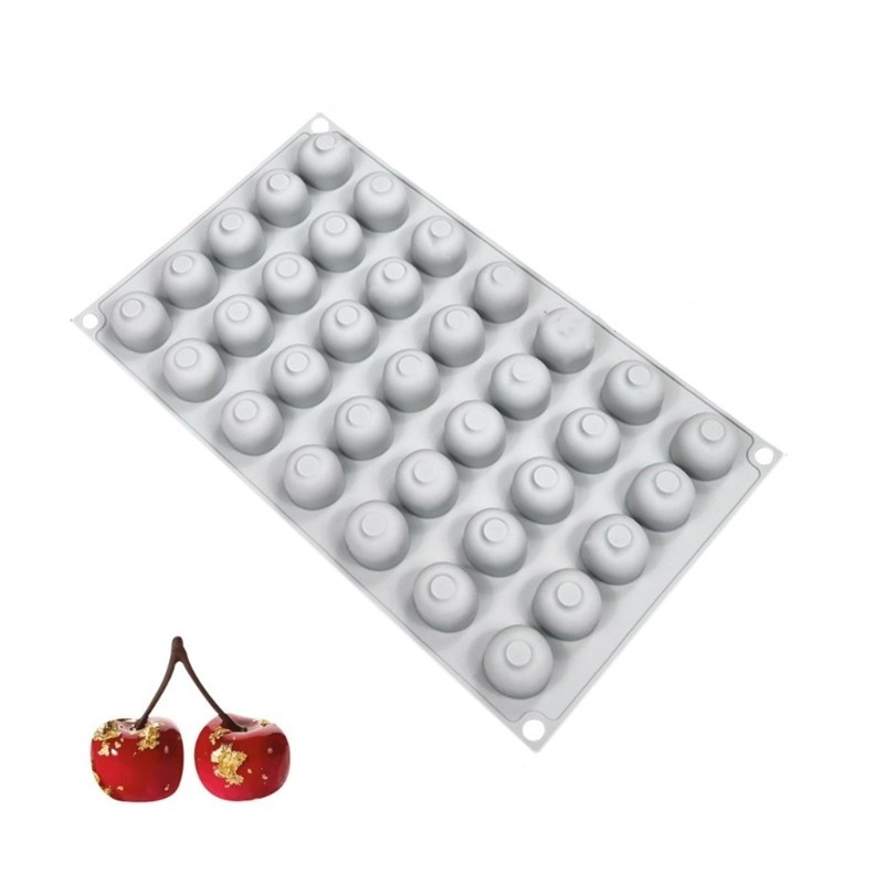 SHI Món Tráng Miệng Khuôn Silicon Chất Liệu Khuôn Socola Dụng Cụ Trang Trí Bánh Cho Nhà Bếp