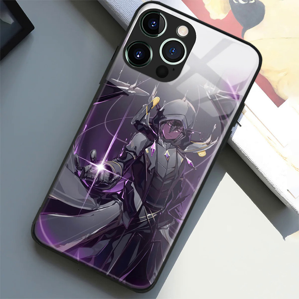 BK-1 Anime Nhật Bản Cid Kagenou Shadow Vỏ Điện Thoại Cho iPhone 17,15 14 13 12 11 Pro Max Plus Mini SE Manga Kính Bảo Vệ 0728