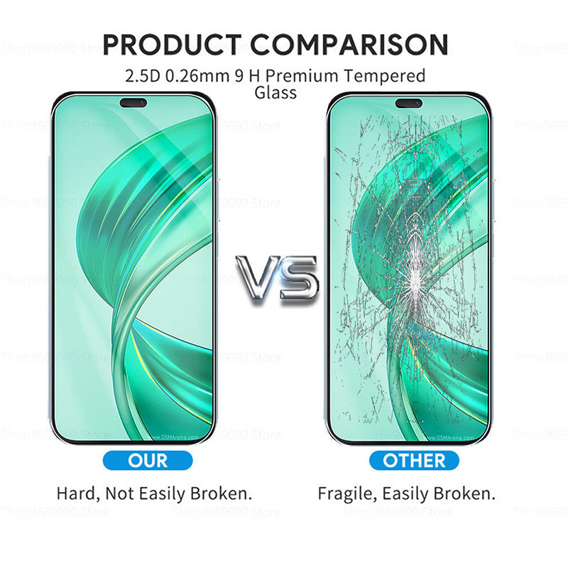 Dành Cho Honor X8b X7b X8a X7a X6a X6s X8 X7 X6 X5 Plus 9H 2.5D Kính Cường Lực Bảo Vệ Màn Hình