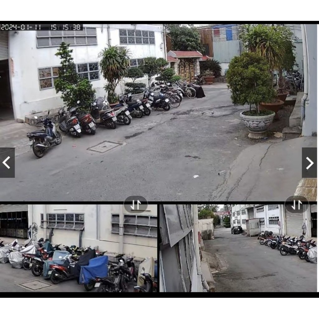 Camera Yoosee F066 (4 mắt, 3 màn hình)