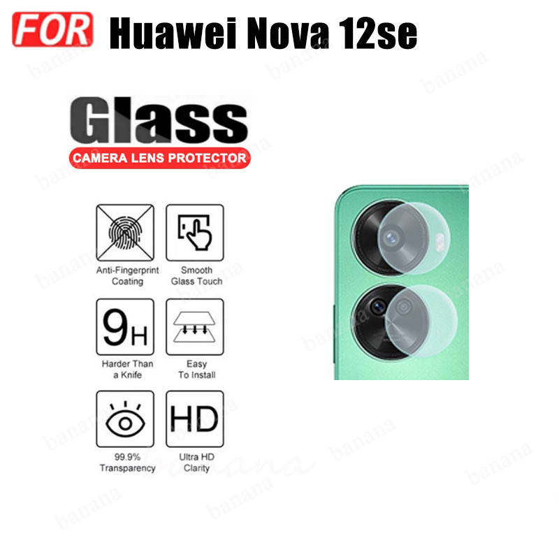 Phim Kính Cường Lực 3 TRONG 1 Huawei Nova 12SE Cho Huawei Nova 12 12s Nova 10 9 SE Nova Y70 Y72 Kính Bảo Vệ Màn Hình Full Cover + Phim Ống Kính Máy Ảnh + Phim Mặt Sau
