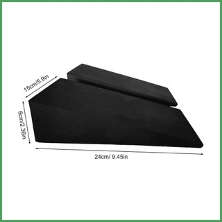 Slant Board cho Squats Nhẹ và Di Động Chống Trơn Trượt Gót Cao Squat Wedge Yoga Khối Bền Nhà caudeyvn caudeyvn