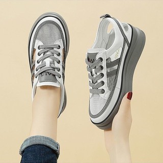 Baotou Giày Sandal Thể Thao Nữ Đế Mềm Mùa Xuân Đế Dày Rỗng Thoáng Khí Giày Trắng Lỗ Giày Sandal Thể Thao Baotou Nữ Đế Mềm Mùa Xuân Thường Ngày Đế Dày Rỗng Thoáng Khí Giày Trắng Lỗ