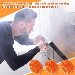 Vỏ bụi báo cháy JOYFULLIFE, Máy dò khói dày đàn hồi, Ngăn chặn báo động Vỏ sơn màu cam bằng nhựa Trang chủ