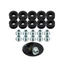 YRBWD 10 Cái / 20 Chiếc Gioăng Bộ Dụng Cụ, Cao Su M6 Xe Máy Grommets, Phụ Kiện Động Cơ Fairings Grommets