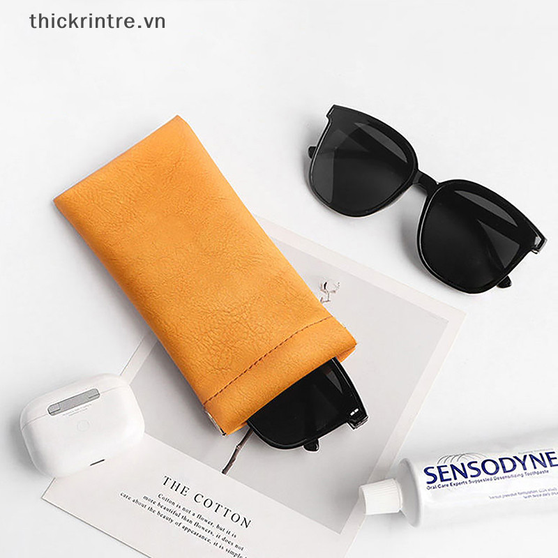 THI Da Kính Bảo Quản Túi Bảo Quản Tự Động Đóng Kính Mát Túi Chống Thấm Nước Kính Bảo Vệ Kính Mắt Túi Bảo Quản VN