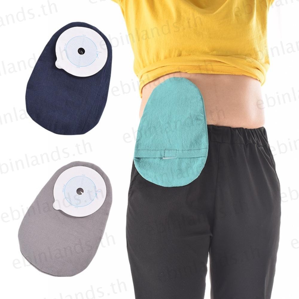 EBINLANDS Ostomy Túi Bảo Vệ, Có Thể Điều Chỉnh Colostomy Túi Có Thể Giặt Được, Đồ Dùng Urostomy Thoáng Khí Có Thể Tái Sử Dụng Túi Stoma Cove Chống Thấm Nước Cung Cấp Urostomy