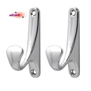 2 Chiếc Móc Treo Khăn Móc Bảo Quản Vải Kim Loại Giá Treo Áo choàng Phòng Tắm Móc Khăn Tắm Kim Loại Móc Treo Tường Nhà Dễ Dàng Lắp Đặt Dễ Dàng Sử Dụng