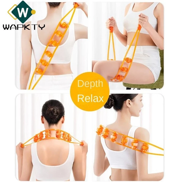 Dụng cụ Massage kinh tuyến WAPKTY, Con lăn Massage con lăn PP 12 / 18 / 24 / 30, Giảm đau tiện lợi Thể dục Vật lý trị liệu Thư giãn sâu Massage cơ lưng cổ