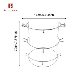 Giá đỡ vương miện tóc 3 lớp Kệ sắp xếp cho phòng tắm cô dâu trưng bày Vanity