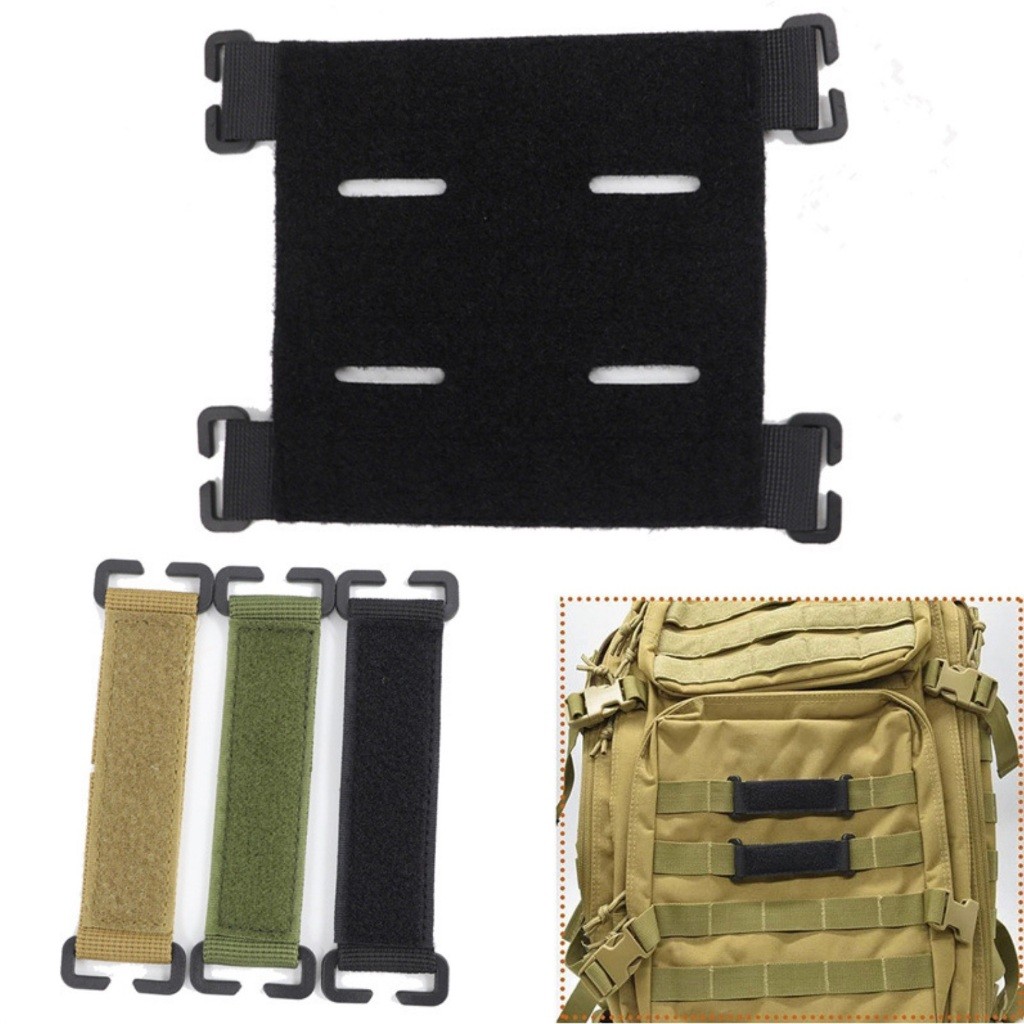 Đầu nối gắn patch vào túi_ba lô_molle có thể tháo rời