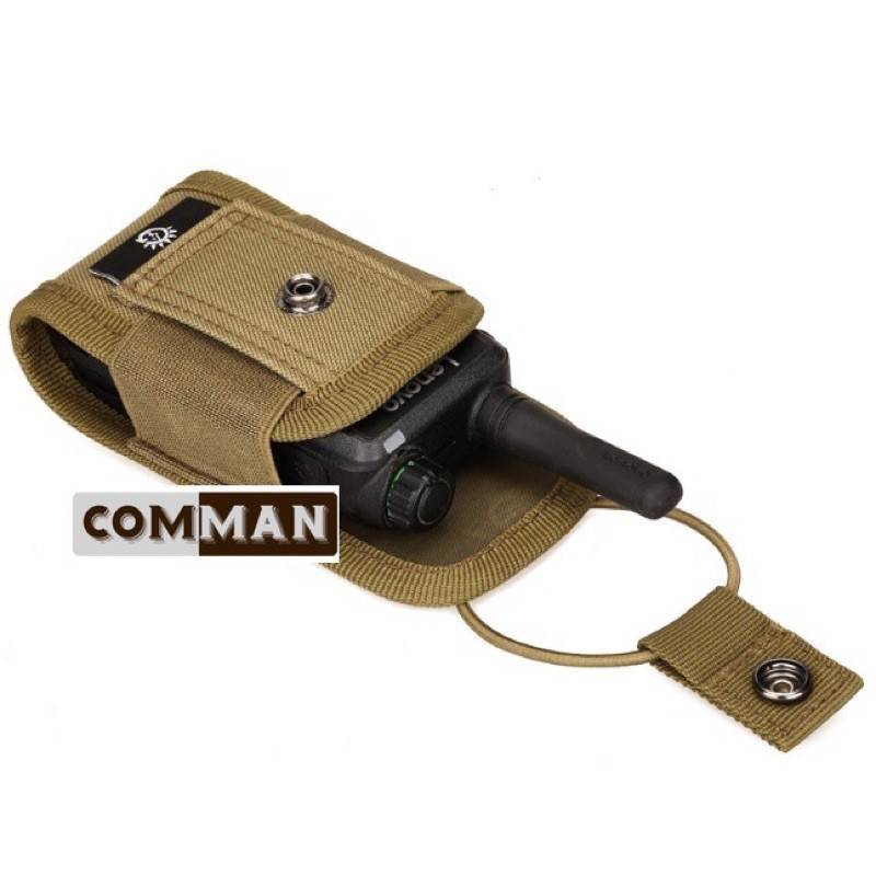 Túi đựng bộ đàm COMMAN chiến thuật_chống nước _tactical