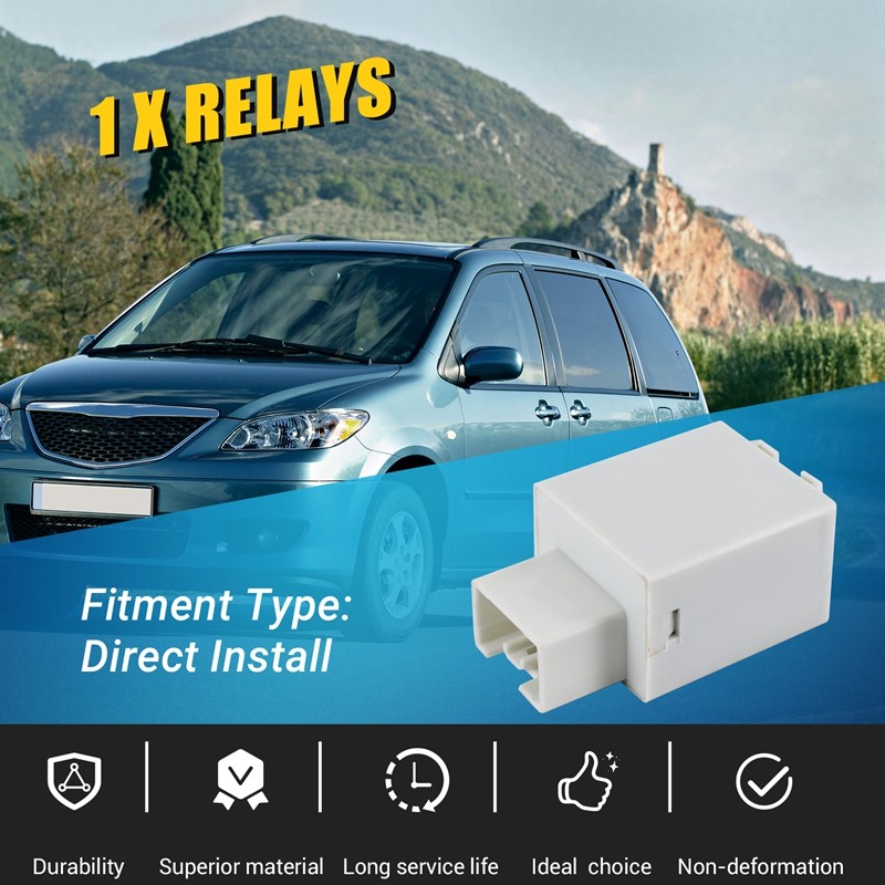 Rơle tín hiệu ô tô Cảnh báo nguy hiểm Lái Flasher cho 6 MPV 2002-2006 GJ6A66830 3211224320