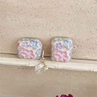 Tranh sơn dầu hoa cho Airpods4 Airpod 1 / 2 3 Pro Pro Pro2 pro3