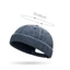 Mũ Hip Hop MERIGGIARE, Mũ Beanies Cotton Vành, Mũ dạo phố màu trơn có thể điều chỉnh Hip Hop Nam
