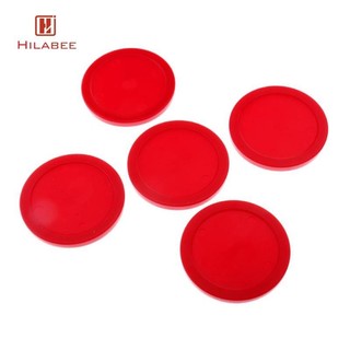 Hilabee 5 Miếng 62mm Khúc Côn Cầu Không Khí Thay Thế Pucks Cho Bàn Khúc Côn Cầu Không Khí Kích Thước Đầy Đủ