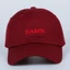 Mũ bố SHUPUN, Mũ Hip Hop thêu chống nắng DAMN, Mũ bóng chày Cotton chải kỹ hợp thời trang