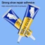 TOPTOOLCX 60ML Keo dán giày mòn, Keo dán giày chắc chắn chống thấm nước PVA, Keo dán hiệu quả Sửa chữa giày keo cố định thợ làm giày