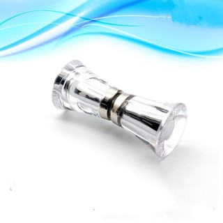 Tay cầm phòng tắm tay cầm đẩy kính kéo tay nắm cửa đẩy tay nắm cửa nhựa thủy tinh trong suốt tay cầm lỗ đơn