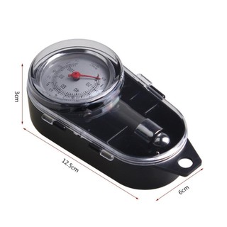 Máy đo áp suất lốp FANIELLAPOWELL, Máy đo áp suất mặt số Mini có độ chính xác cao, Dụng cụ đo áp suất không khí bằng kim loại