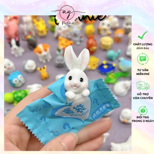 Set 10 túi mù bag các loại charm thú cưng ngẫu nhiên túi kẹo con vật lucky bag đồ chơi phần thưởng cho bé AG.FASHION
