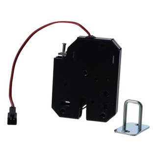 [Giao hàng từ Việt Nam] Khóa điện từ tủ NEATDWELL, Khóa chốt điện DC 12V 2A bằng đồng, Công nhân khóa điều khiển điện màu đen bằng thép Carbon di động