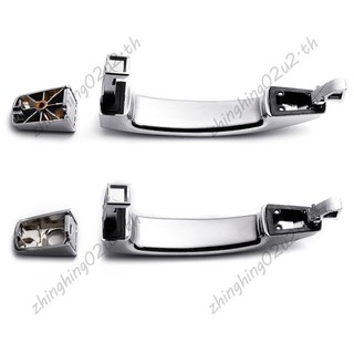 2X Phía Trước Bên Trái Có Lỗ Khóa Phía Trước Bên Phải / Phía Sau Chrome ABS Cửa Tay Cầm Ngoài Dành Cho Xe Chevrolet Captiva Sport / Aveo / Saturn