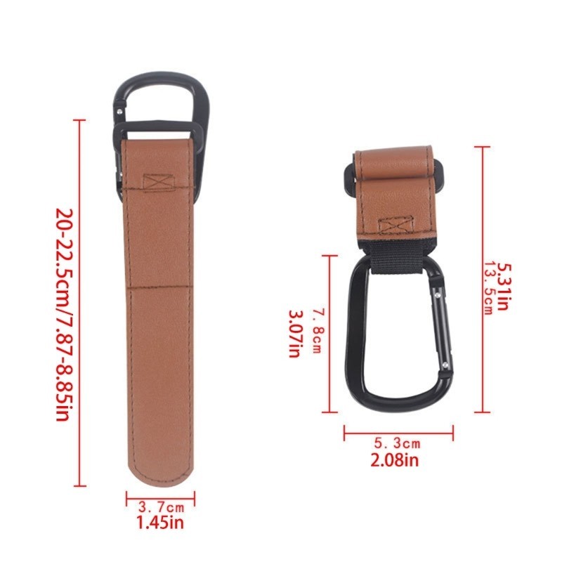 HIk Xe Đẩy Bé Móc Treo Carabiner Móc Túi Leo Móc Đa Năng Móc Cho Túi Tã Mẹ-Bag Xe Đẩy Acces