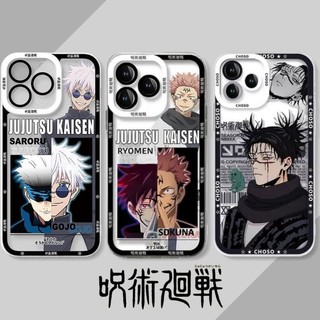 Anime Jujutsu Kaisen Gojo Satoru Ryomen Sukuna Vỏ Cho Redmi 12 13 9A 9C 10C 12C 13C A1 A2 Plus Note 8 10 11 12 Pro 10S 11S 12S Note12Plus Vỏ Điện Thoại Mềm Trong Suốt