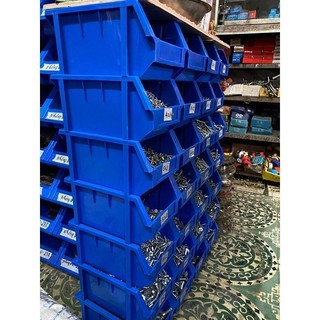 1 Khay nhựa loại Trung A6  kèm chân nối  đựng đồ kim khí sửa chữa xe máy bulong ốc tán