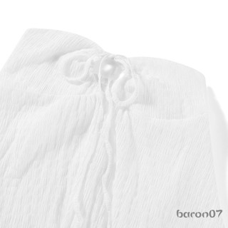 Phụ Nữ Quấn Ngực Ống Áo Màu Trơn Cổ Thuyền Dây Buộc Dây Bể Áo Mùa Hè Backless Bandeau Áo