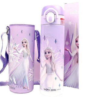 Trẻ Em Ống Hút Thép Không Gỉ 316 Bình Giữ Nhiệt Cốc Cô Gái Băng Tuyết Elsa Marvel Series Bé Trai Mẫu Giáo Cốc Nhiều Kiểu Có Sẵn