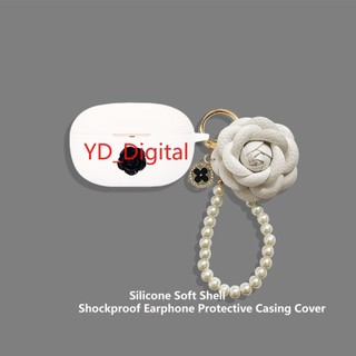 Soundpeats PearlClip Pro Vỏ silicon chống sốc Tay mềm chống ồn Vỏ bảo vệ tai nghe Bluetooth có mặt dây chuyền