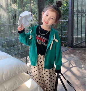 K9- Áo khoác hè bé gái (thun cotton da cá SG) mặc mát mùa hè cho bé gái bé trai size 9-40Kg
