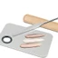Thìa nền dạng lỏng AFTEROF, Kem Phấn mắt DIY Mix Stick, Bảng màu hữu ích Trang điểm bằng thép không gỉ Toning Stick Trang điểm Thìa