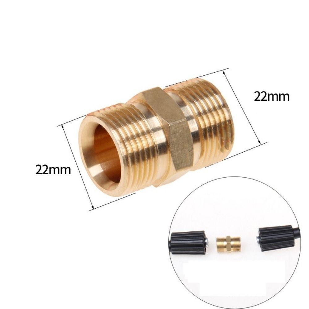 ITRUMPET 1 Cái Đầu Nối Ống, Ống Lắp Ống Barb Nam Nữ Adapter, 3 / 8 "1 / 4" M14 M18 M22 Ren Đồng thau F / M Khớp Chuyển Tiếp Cho Đèn Pin Máy Giặt Áp Lực Cao